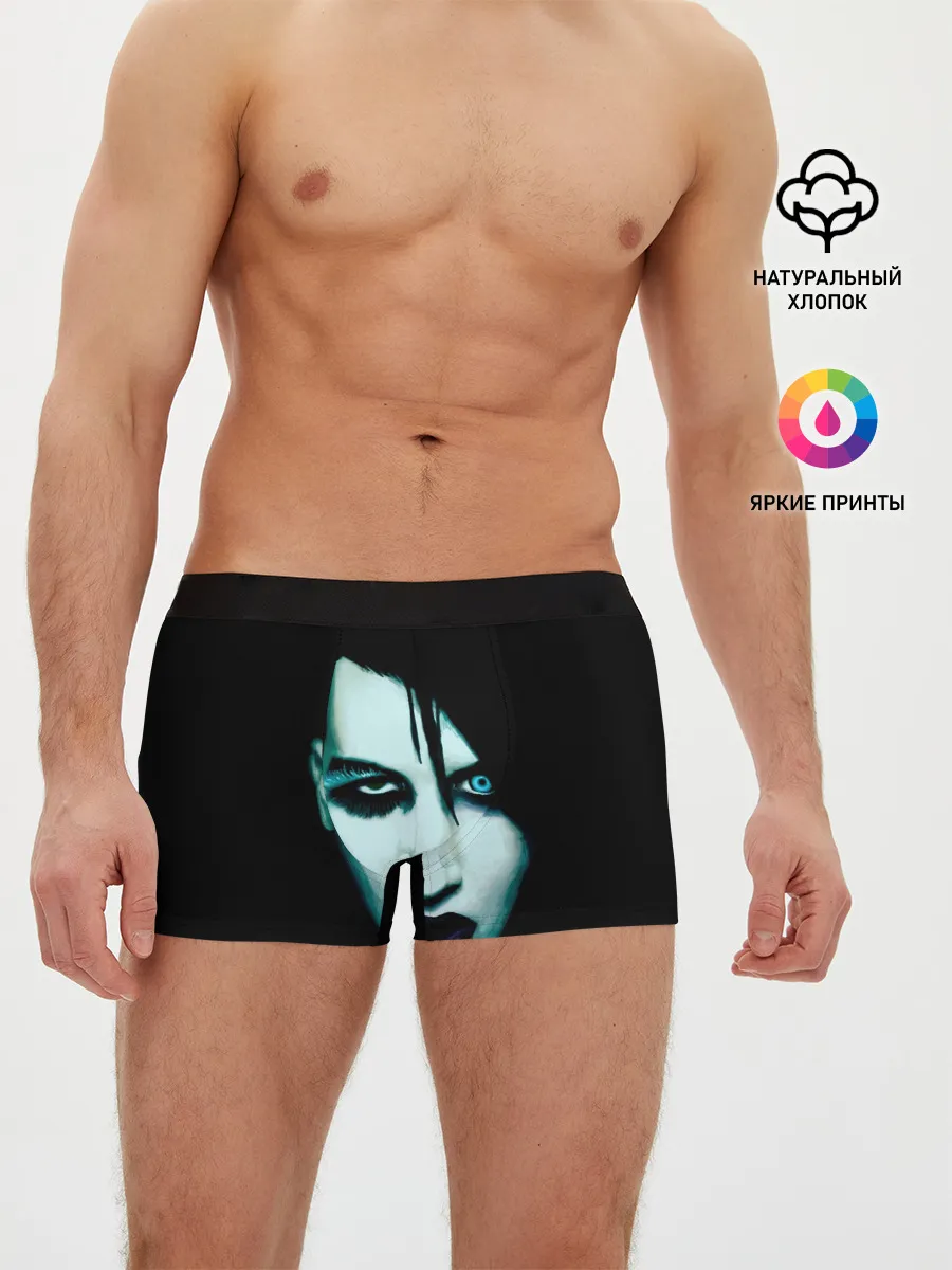 Мужские трусы боксеры / Marilyn Manson