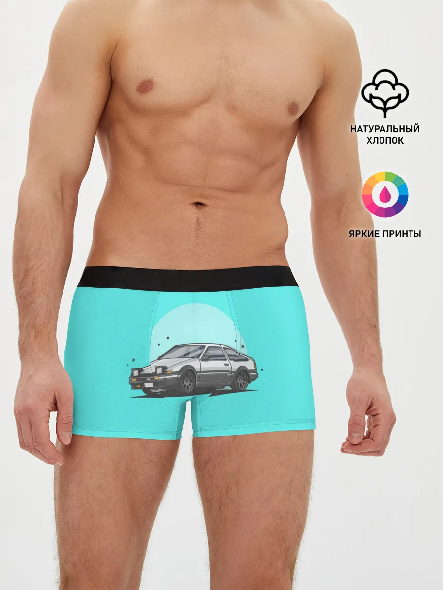 Мужские трусы боксеры / Хачироку АЕ86