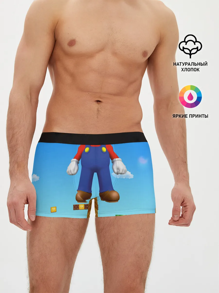 Мужские трусы боксеры / Mario