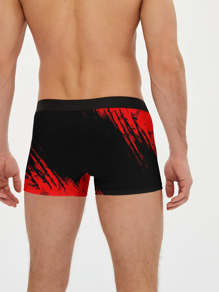 Мужские трусы боксеры / AUDI / АУДИ