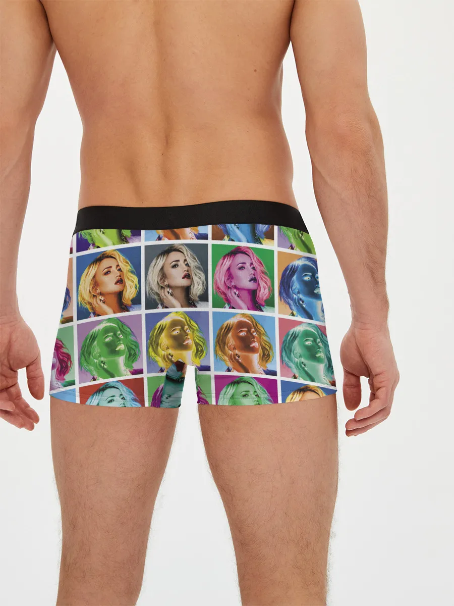 Мужские трусы боксеры / Buzova pop-art