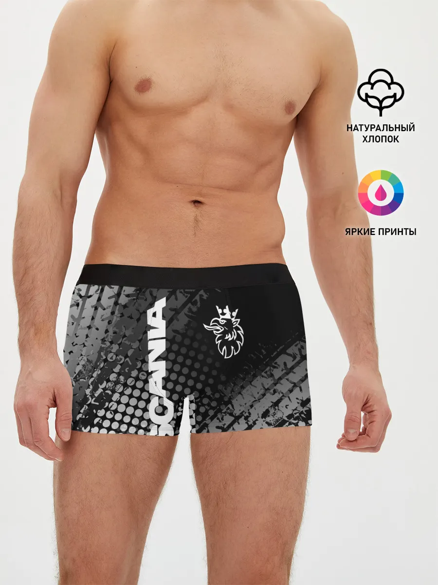 Мужские трусы боксеры / Scania