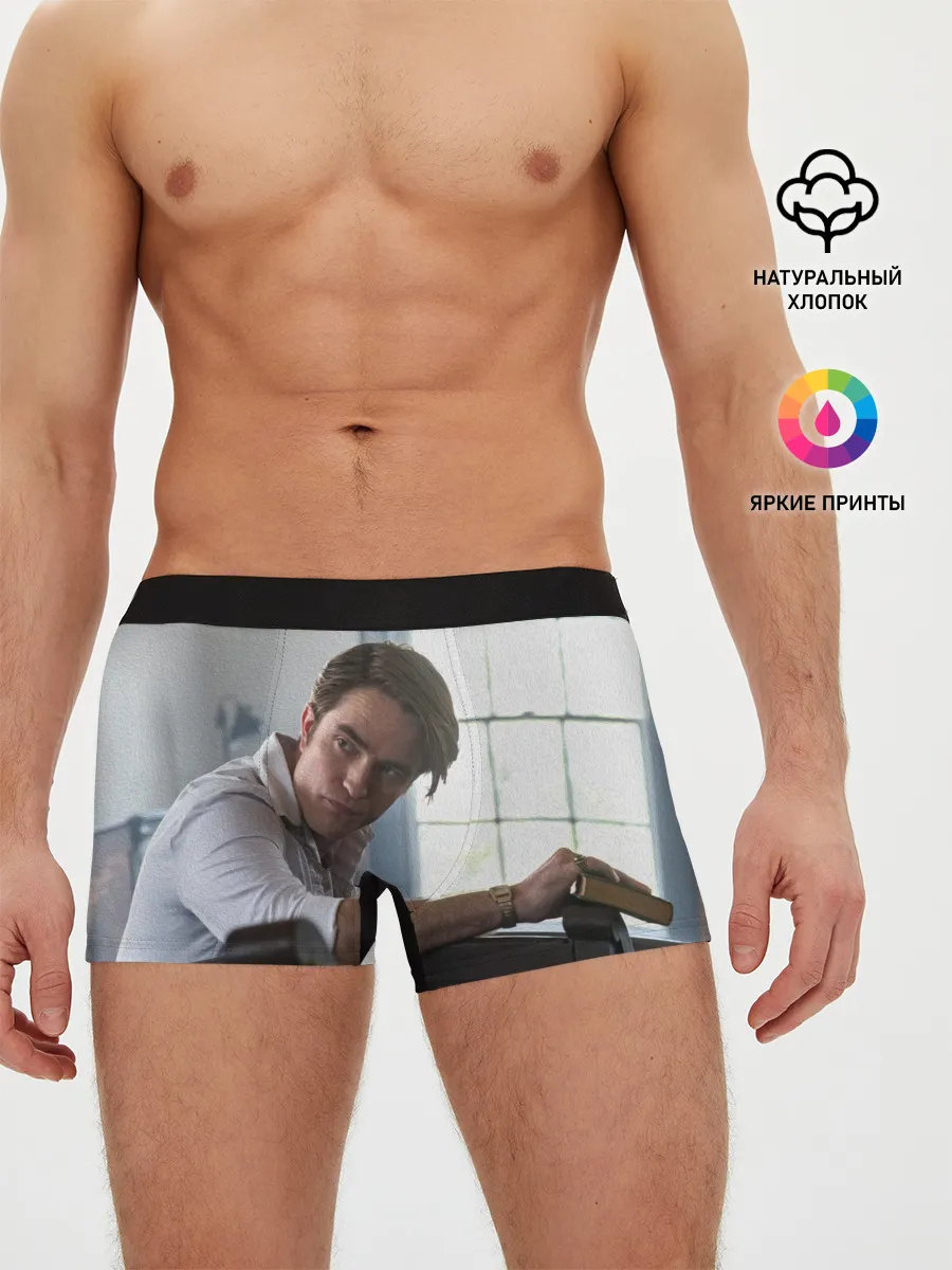 Мужские трусы боксеры / Роберт Паттинсон