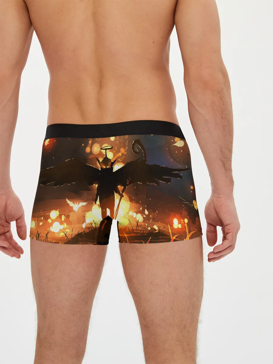 Мужские трусы боксеры / Темный ангел ада