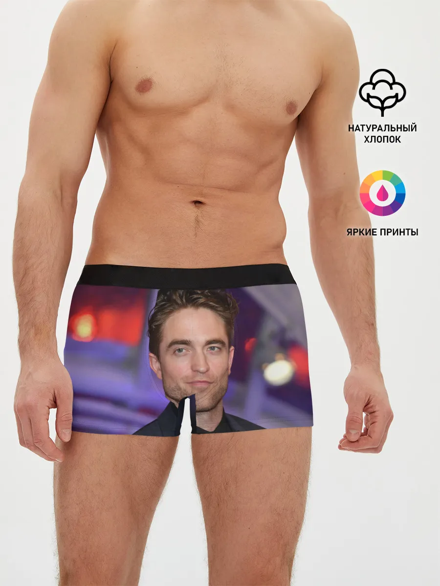 Мужские трусы боксеры / Роберт Паттинсон