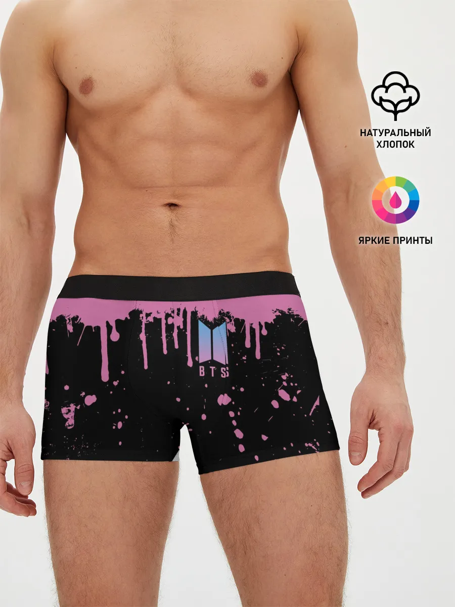 Мужские трусы боксеры / BTS