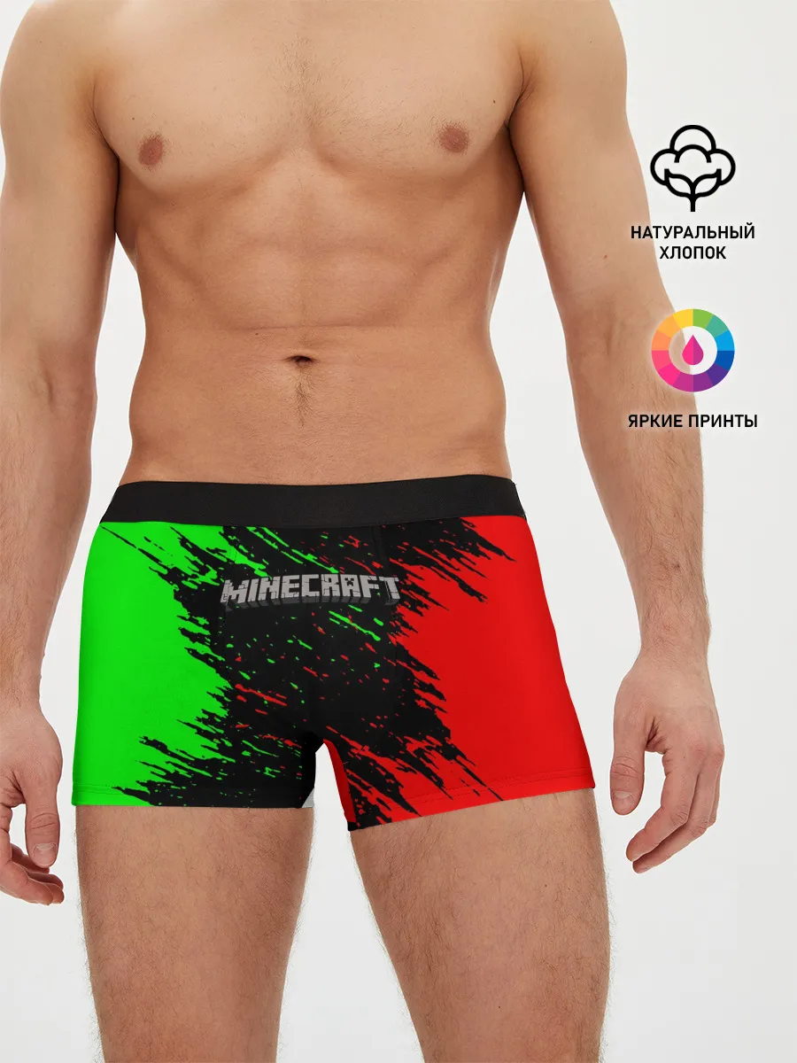 Мужские трусы боксеры / MINECRAFT