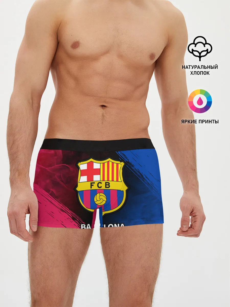 Мужские трусы боксеры / BARCELONA / БАРСЕЛОНА