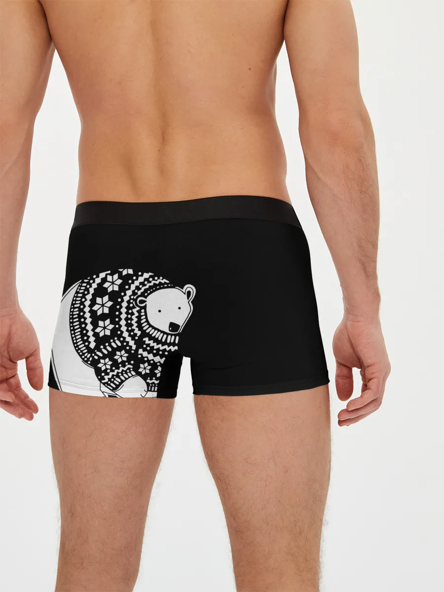 Мужские трусы боксеры / Жизни белых имеют значение