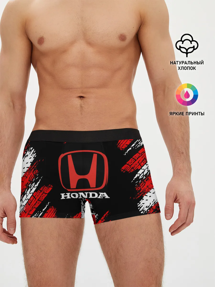 Мужские трусы боксеры / HONDA.