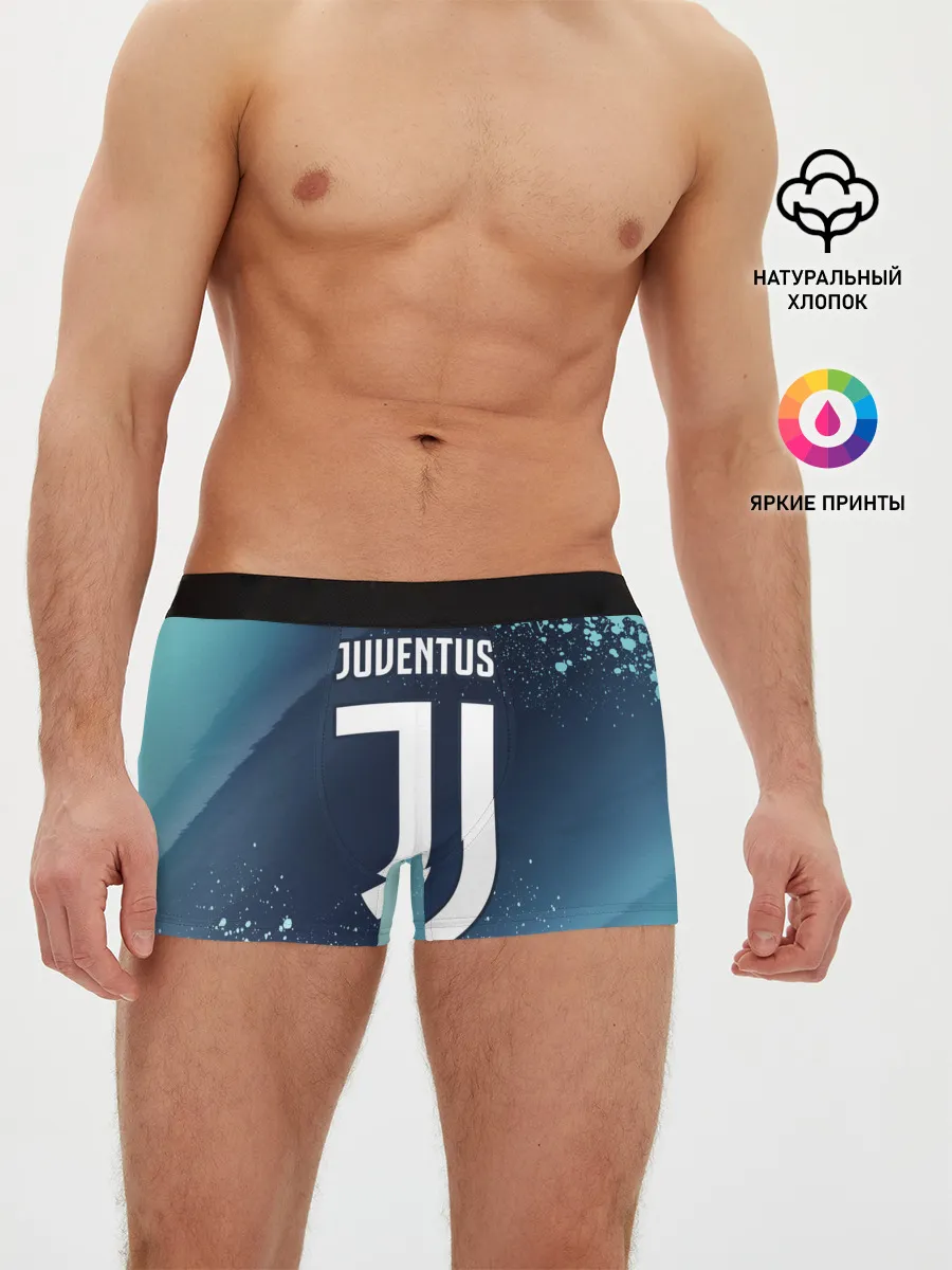 Мужские трусы боксеры / JUVENTUS / ЮВЕНТУС