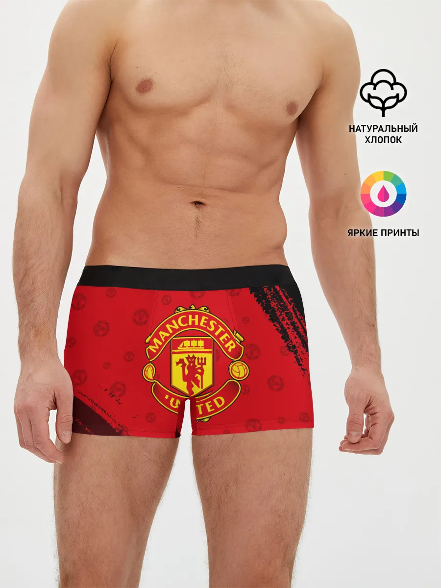 Мужские трусы боксеры / MANCHESTER UNITED