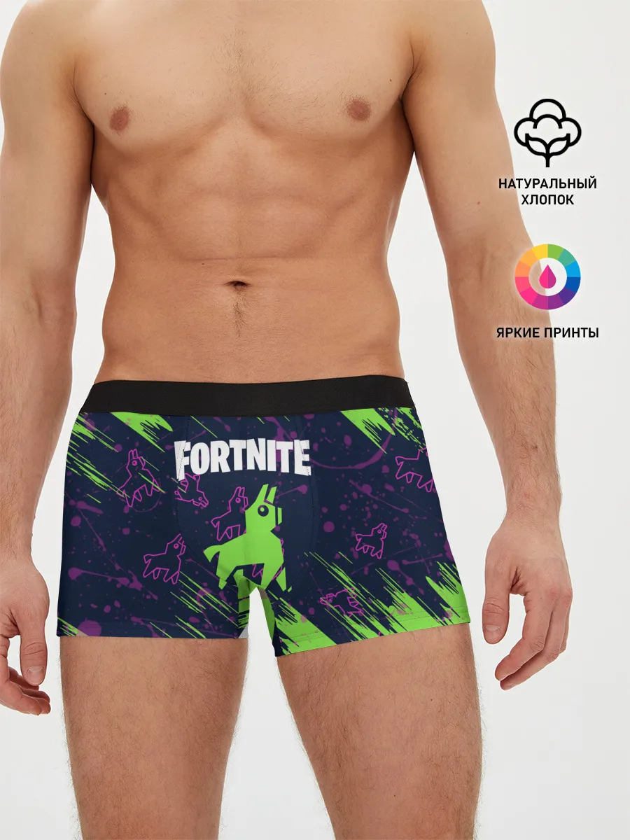 Мужские трусы боксеры / FORTNITE LAMA.