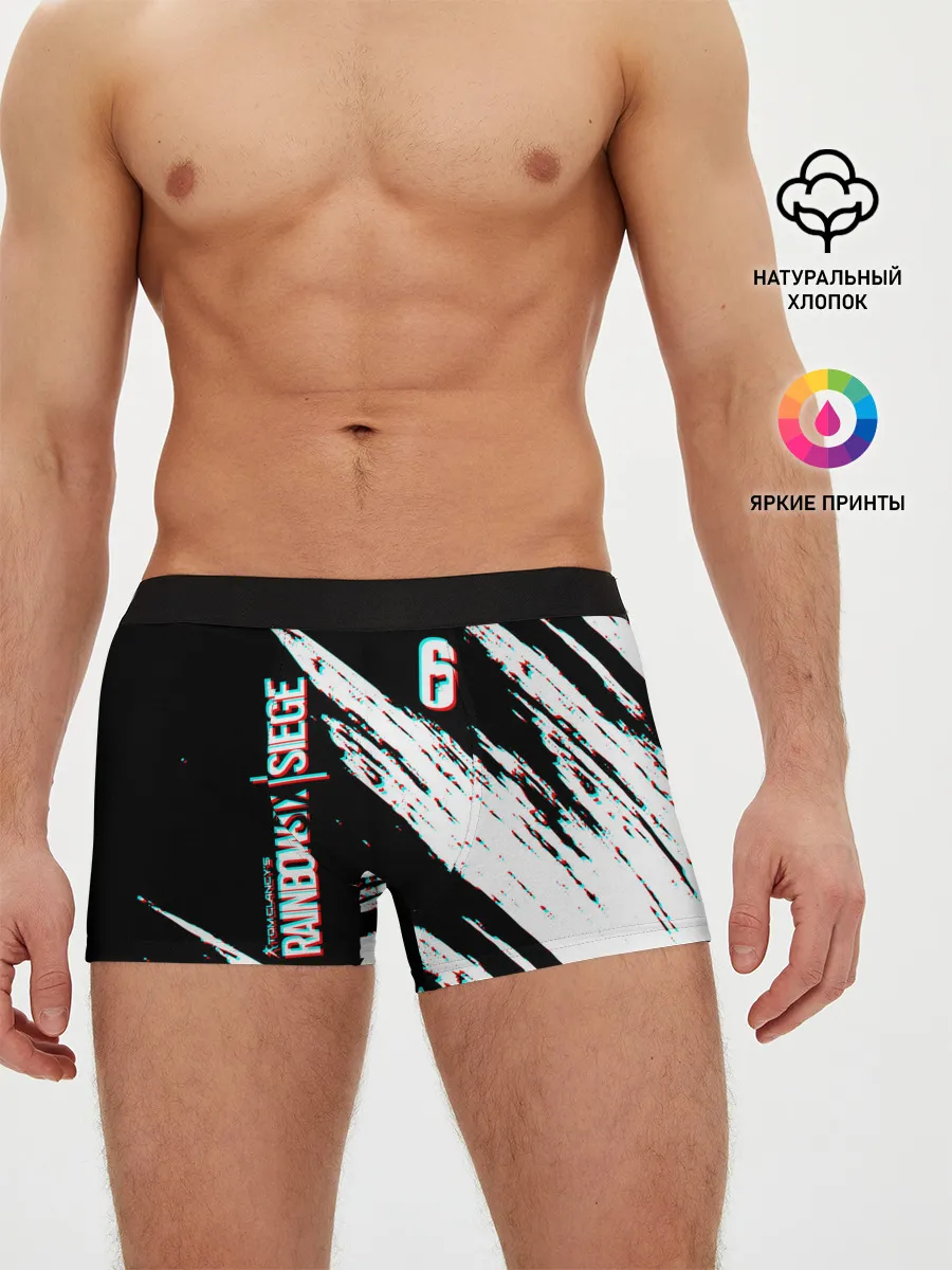 Мужские трусы боксеры / RAINBOW SIX SIEGE.