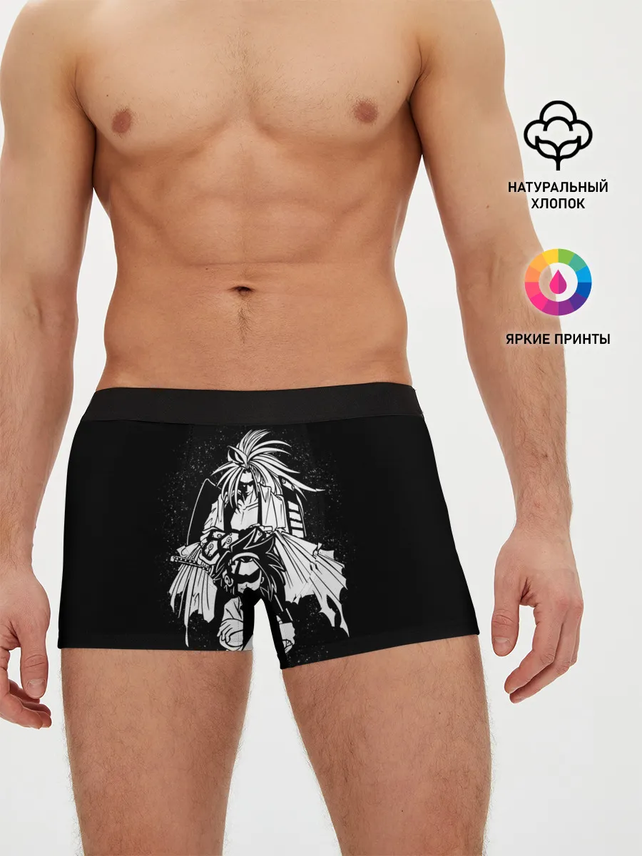 Мужские трусы боксеры / Йо Асакура и Амидамару
