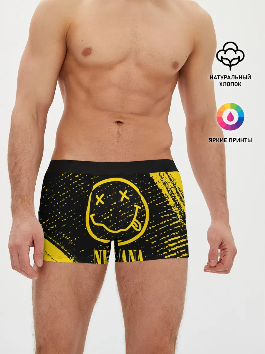 Мужские трусы боксеры / NIRVANA / НИРВАНА