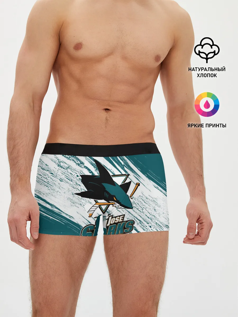 Мужские трусы боксеры / Сан-Хосе Шаркс
