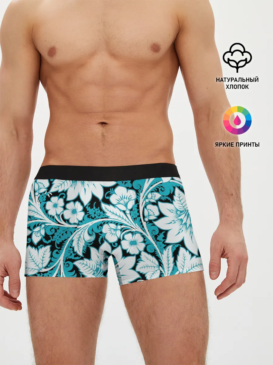 Мужские трусы боксеры / Хохлома 2021