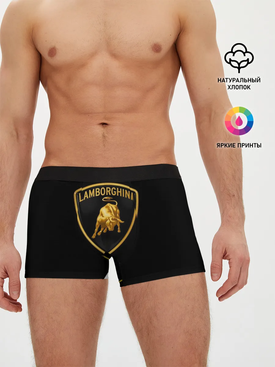 Мужские трусы боксеры / Lamborghini