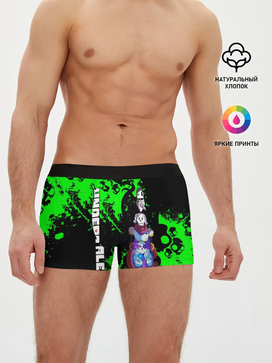 Мужские трусы боксеры / Undertale | Sans