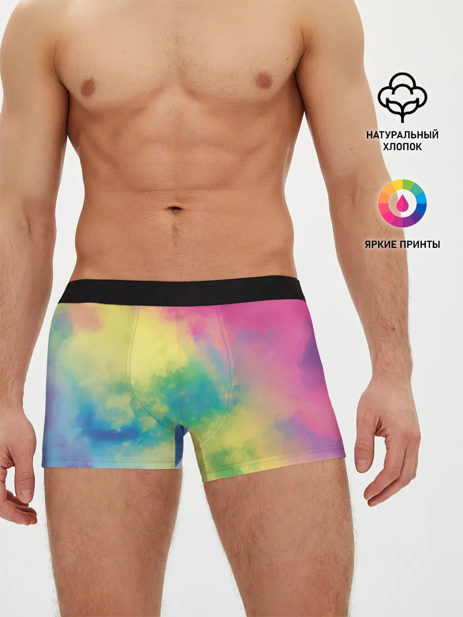 Мужские трусы боксеры / Tie-Dye