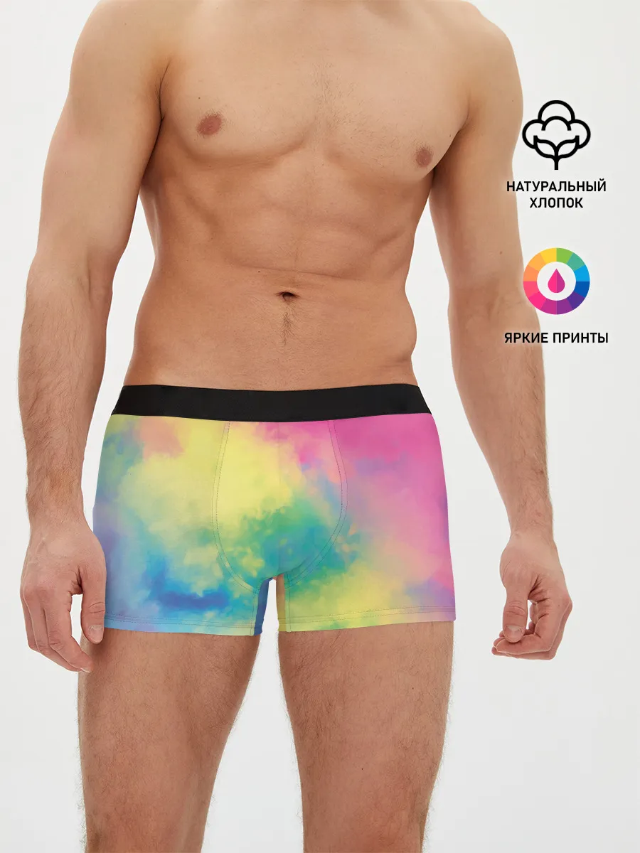 Мужские трусы боксеры / Tie-Dye