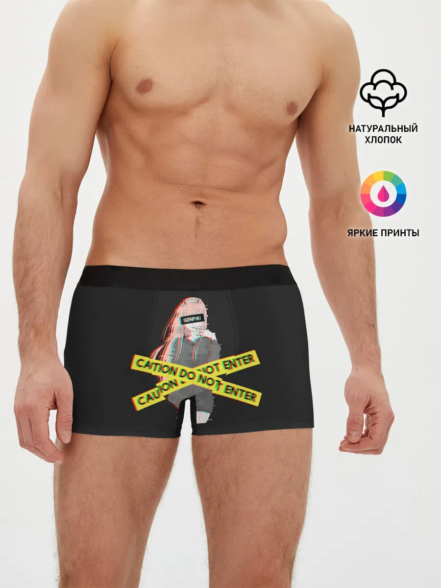 Мужские трусы боксеры / Запрещенная Zero Two