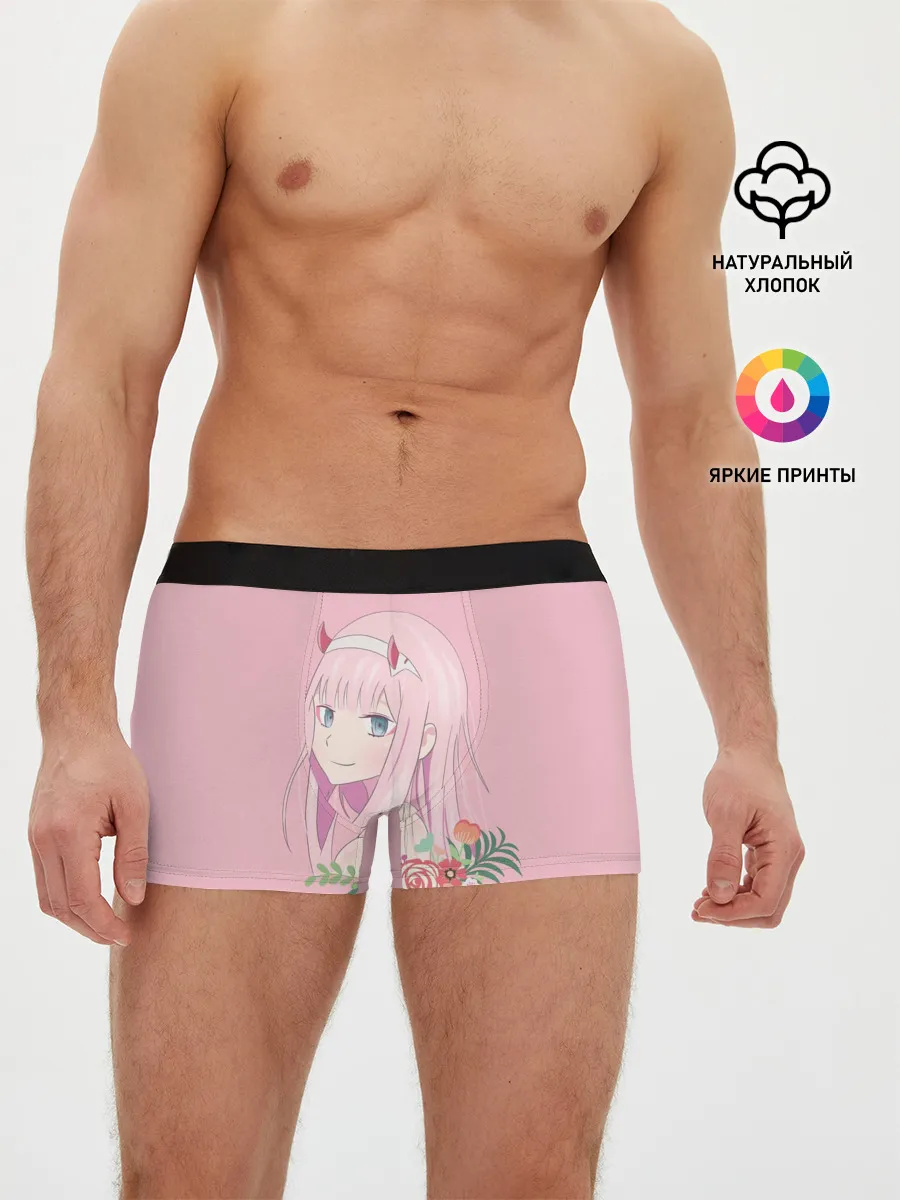 Мужские трусы боксеры / Pink Zero Two