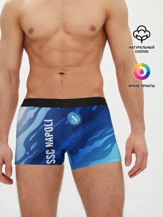 Мужские трусы боксеры / SSC NAPOLI / Наполи