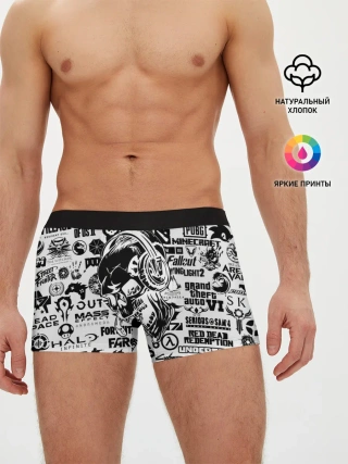 Мужские трусы боксеры / PROGAMER | Все Игры