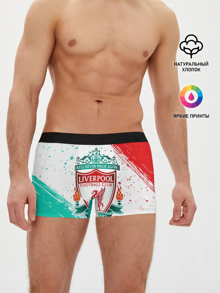 Мужские трусы боксеры / LIVERPOOL / Ливерпуль