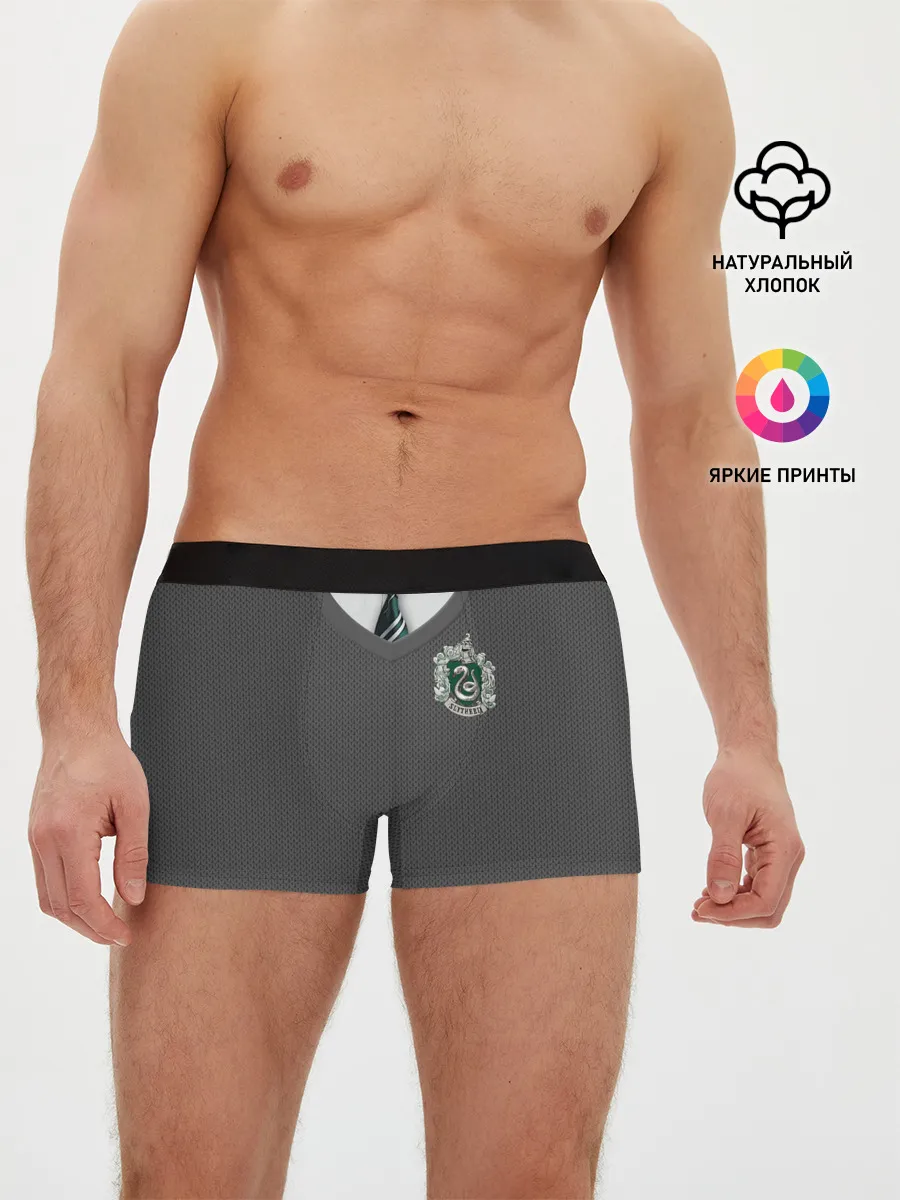 Мужские трусы боксеры / Форма Слизерина