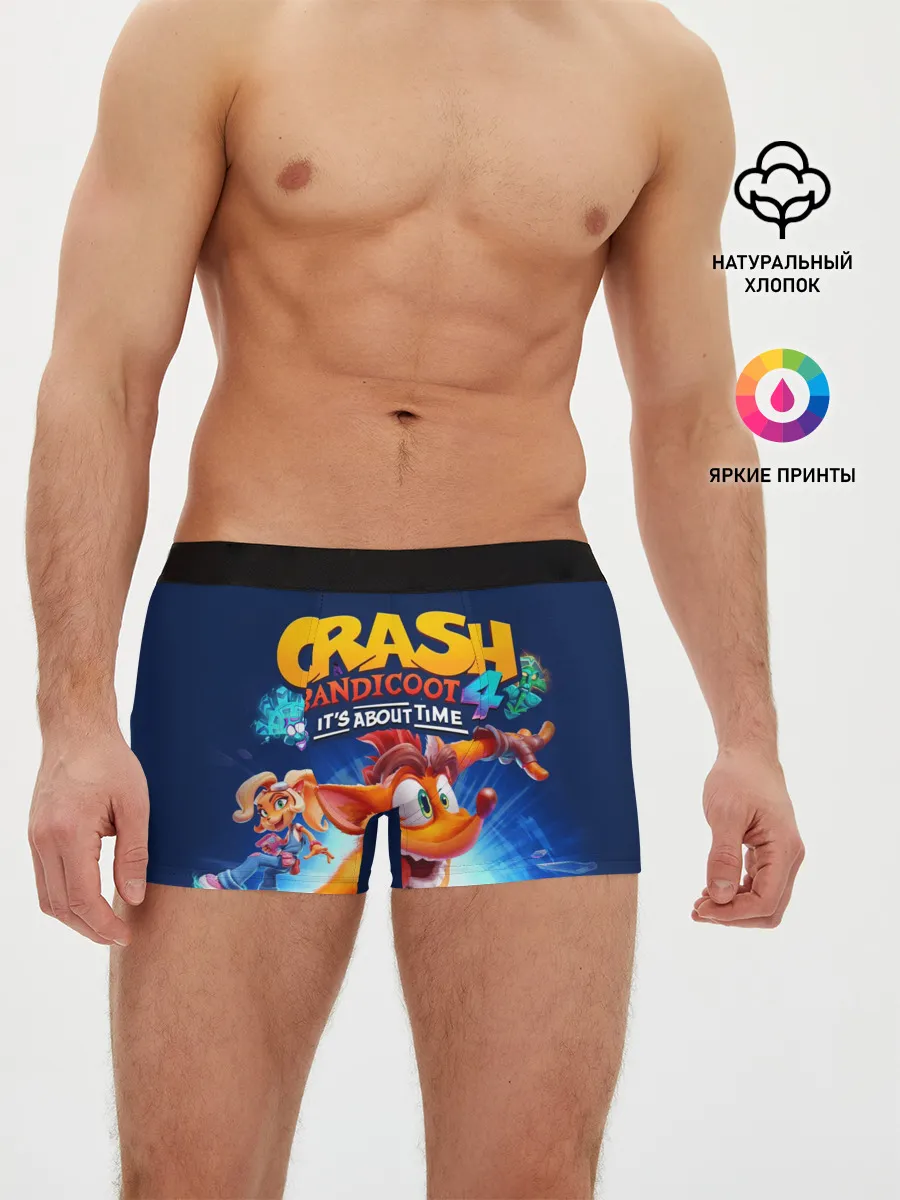 Мужские трусы боксеры / Crash Bandicoot
