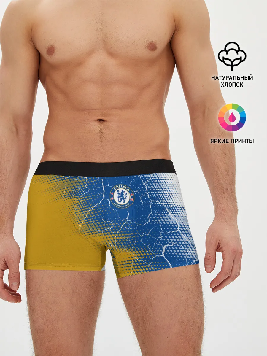 Мужские трусы боксеры / CHELSEA F.C. / ЧЕЛСИ