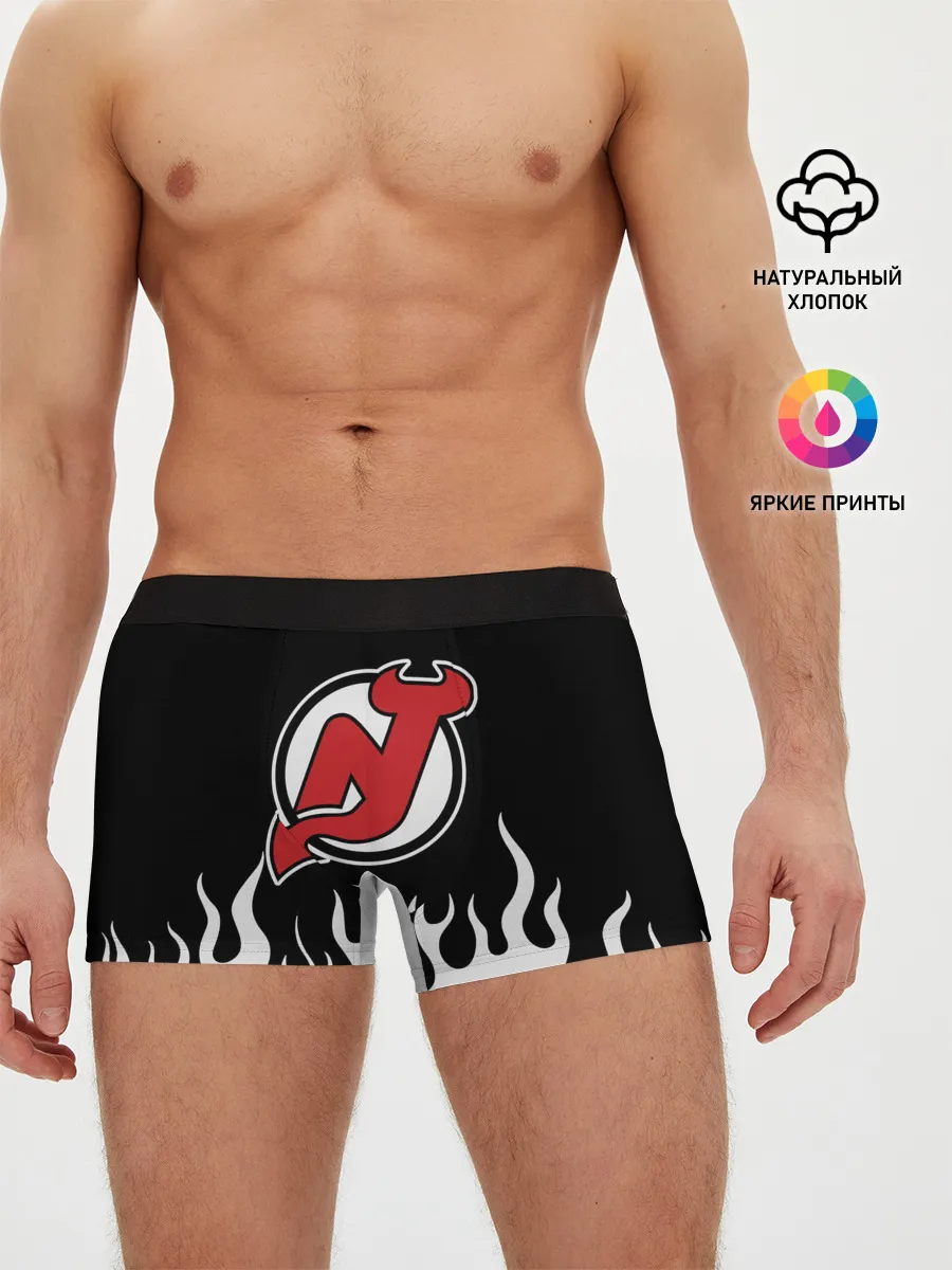 Мужские трусы боксеры / Нью-Джерси Девилз