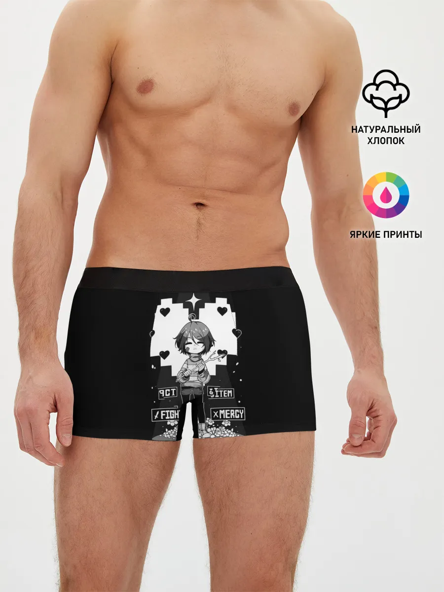 Мужские трусы боксеры / UNDERTALE