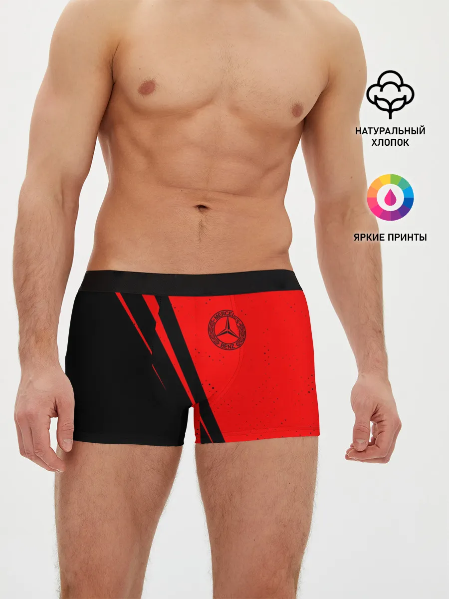 Мужские трусы боксеры / MERCEDES / Мерседес