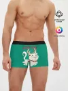 Мужские трусы боксеры / Meow-rry Catmas