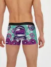 Мужские трусы боксеры / Цветочный Астронавт
