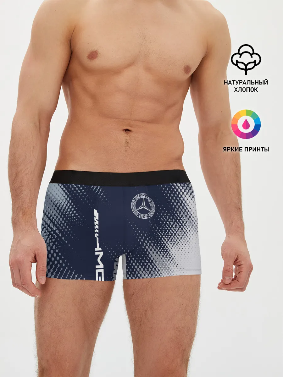 Мужские трусы боксеры / MERCEDES / Мерседес