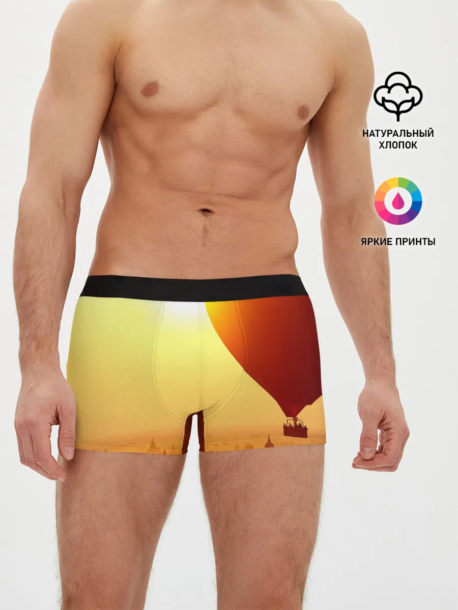 Мужские трусы боксеры / Город в пустыне