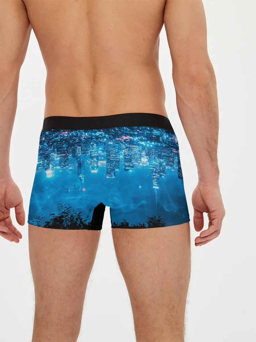 Мужские трусы боксеры / Перевернутый Мир