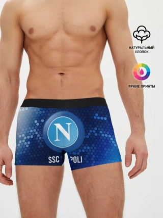 Мужские трусы боксеры / SSC NAPOLI / Наполи