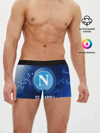 Мужские трусы боксеры / SSC NAPOLI / Наполи