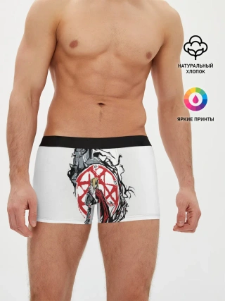 Мужские трусы боксеры / Стальной алхимик