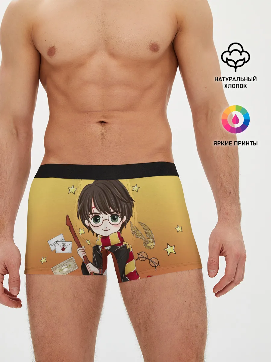 Мужские трусы боксеры / Гарри Поттер