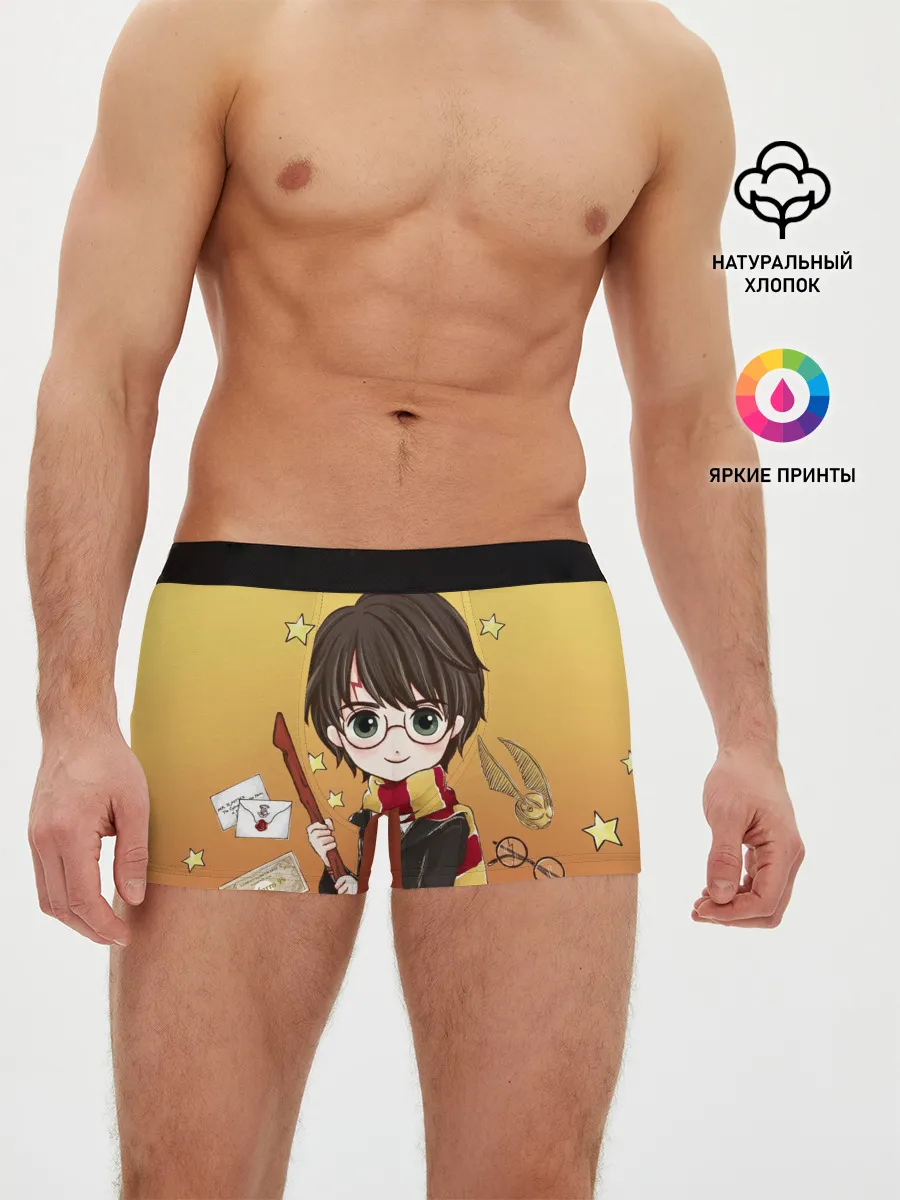 Мужские трусы боксеры / Гарри Поттер
