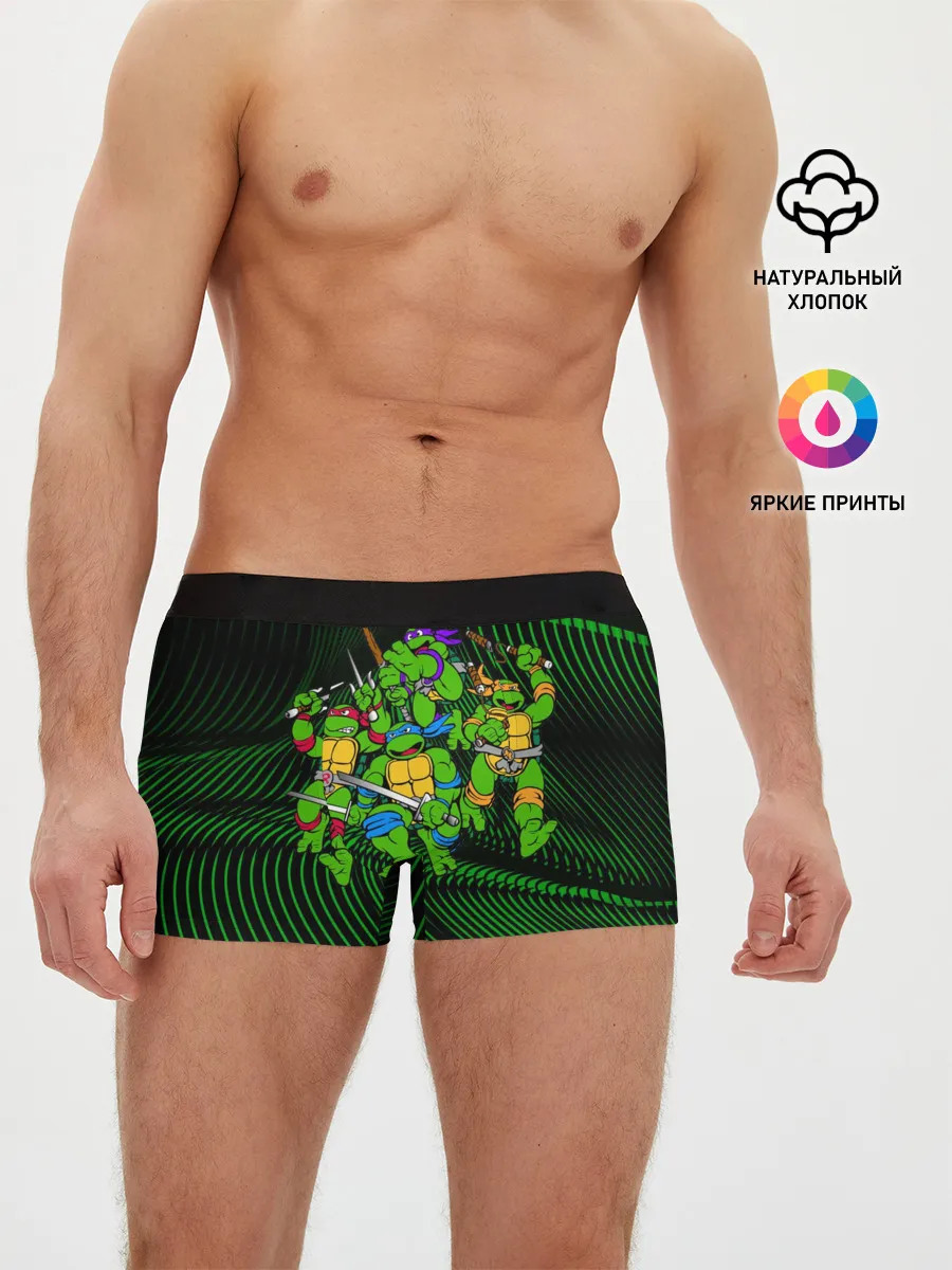 Мужские трусы боксеры / Супер Ниндзя Черепашки