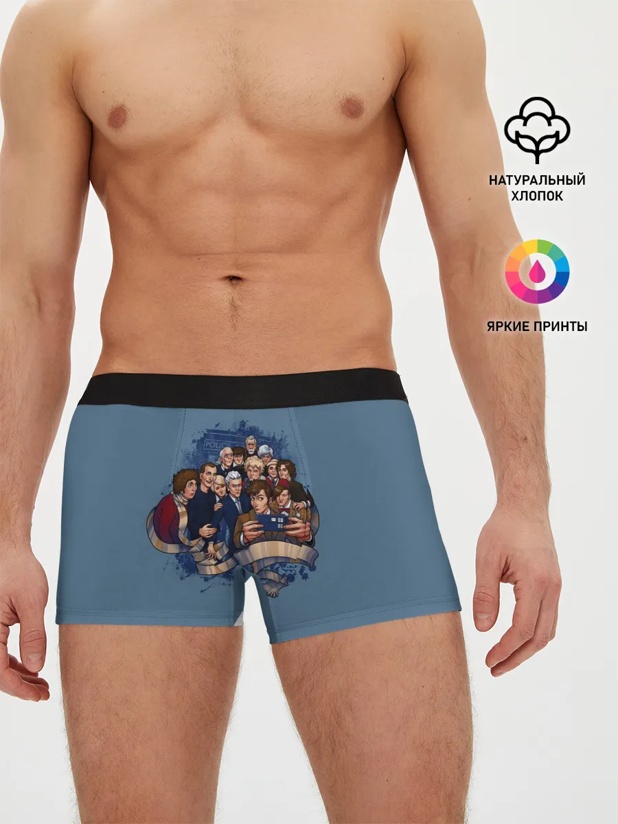 Мужские трусы боксеры / 13 докторов кто