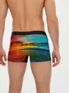 Мужские трусы боксеры / Glitch Sunset